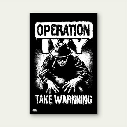 Featuring Operation Inviky Warning 60x90cm Metal Print Ready to Hang - Bella Home Decor