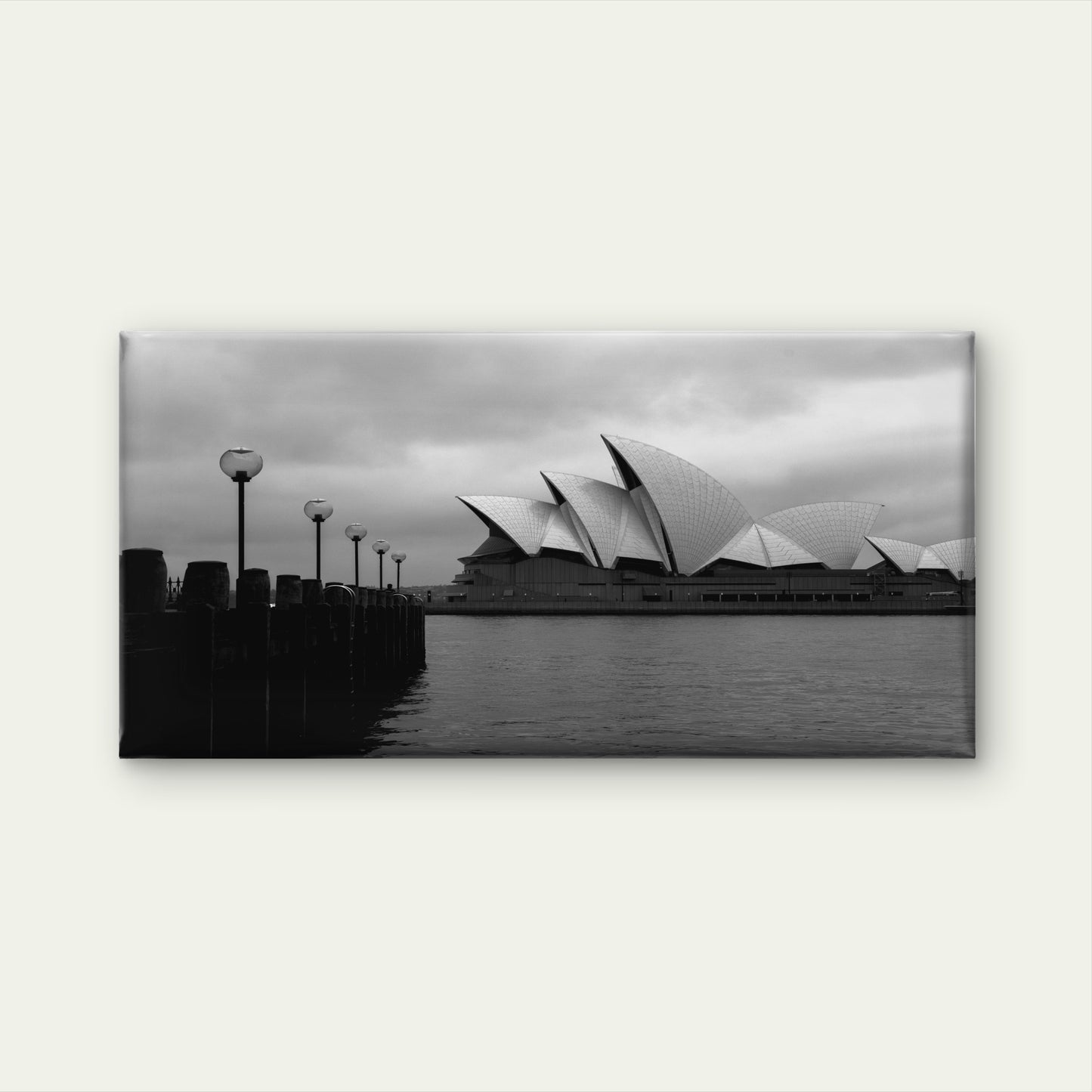 Sydney Opera House Australia Wall Art Canvas Office Home Room Framed 120x60cm