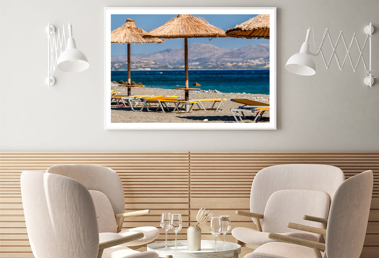 Georgioupolis Town on Crete Greece Home Decor Premium Quality Poster Print Choose Your Sizes - Bella Home Decor