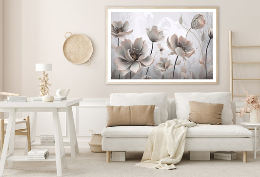 Petals of a Flowers Pattern Home Decor Premium Quality Poster Print Choose Your Sizes