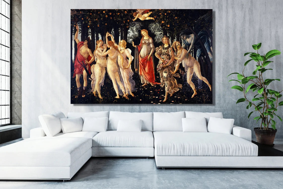 Primavera, Sandro Botticelli UV Direct Aluminum Print Australian Made Quality