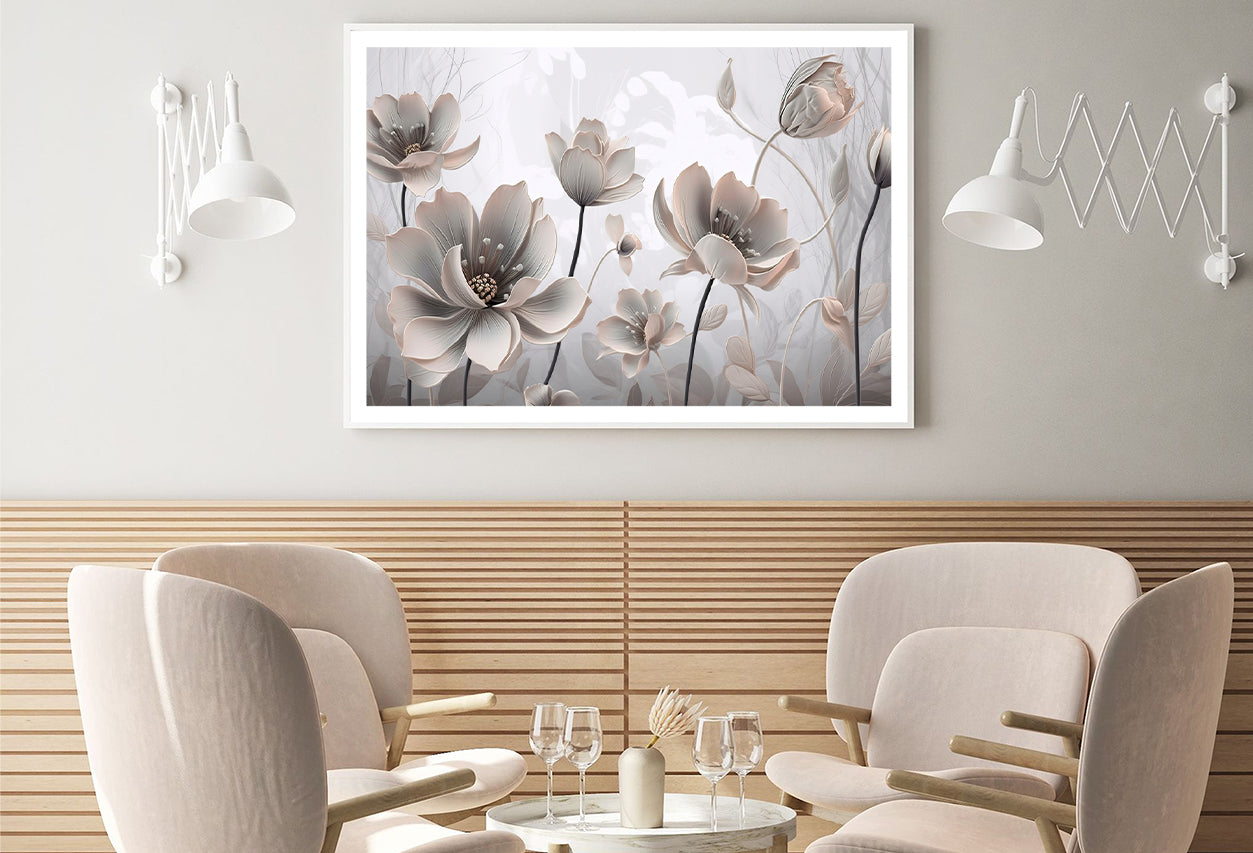 Petals of a Flowers Pattern Home Decor Premium Quality Poster Print Choose Your Sizes