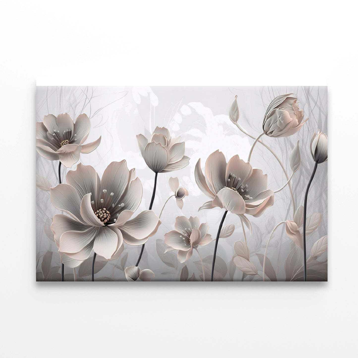Petals of a Flowers Pattern Print 100% Australian Made - Bella Home Decor