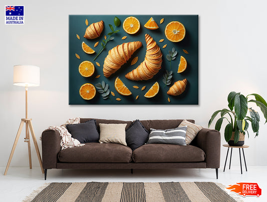 Group of Oranges Print 100% Australian Made - Bella Home Decor