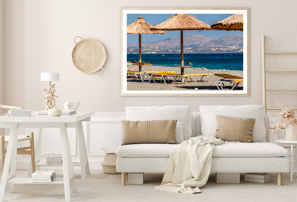 Georgioupolis Town on Crete Greece Home Decor Premium Quality Poster Print Choose Your Sizes - Bella Home Decor