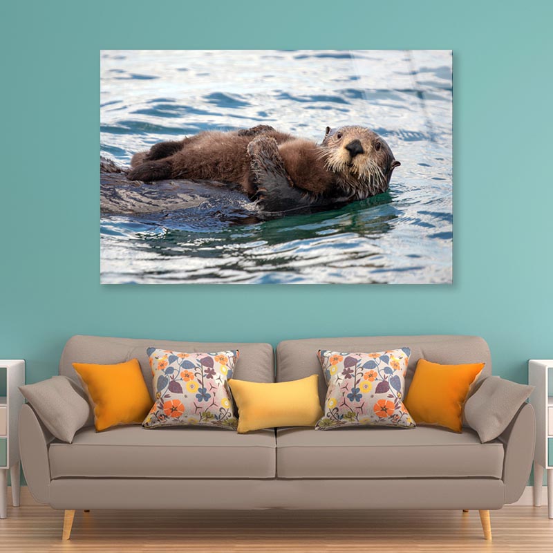 Watchful And Protective Sea Acrylic Glass Print Tempered Glass Wall Art 100% Made in Australia Ready to Hang - Bella Home Decor