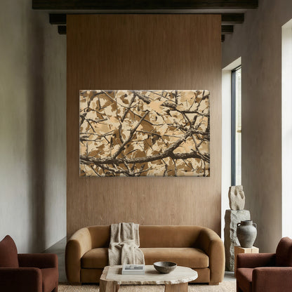 Seamless Tree Branch Vector Pattern Wall Art Decor 100% Australian Made