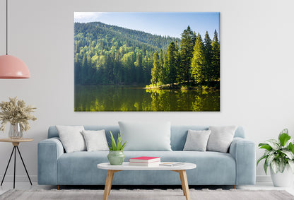 Synevyr Lake in Carpathian Nature Wall Art Decor 100% Australian Made - Bella Home Decor