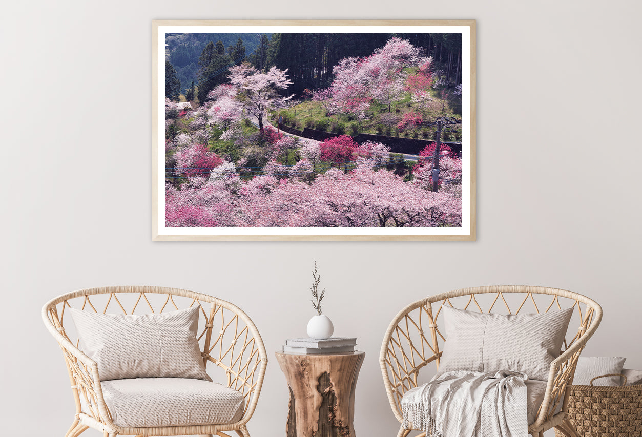 Beautiful Cherry Blossom in Japan Home Decor Premium Quality Poster Print Choose Your Sizes - Bella Home Decor