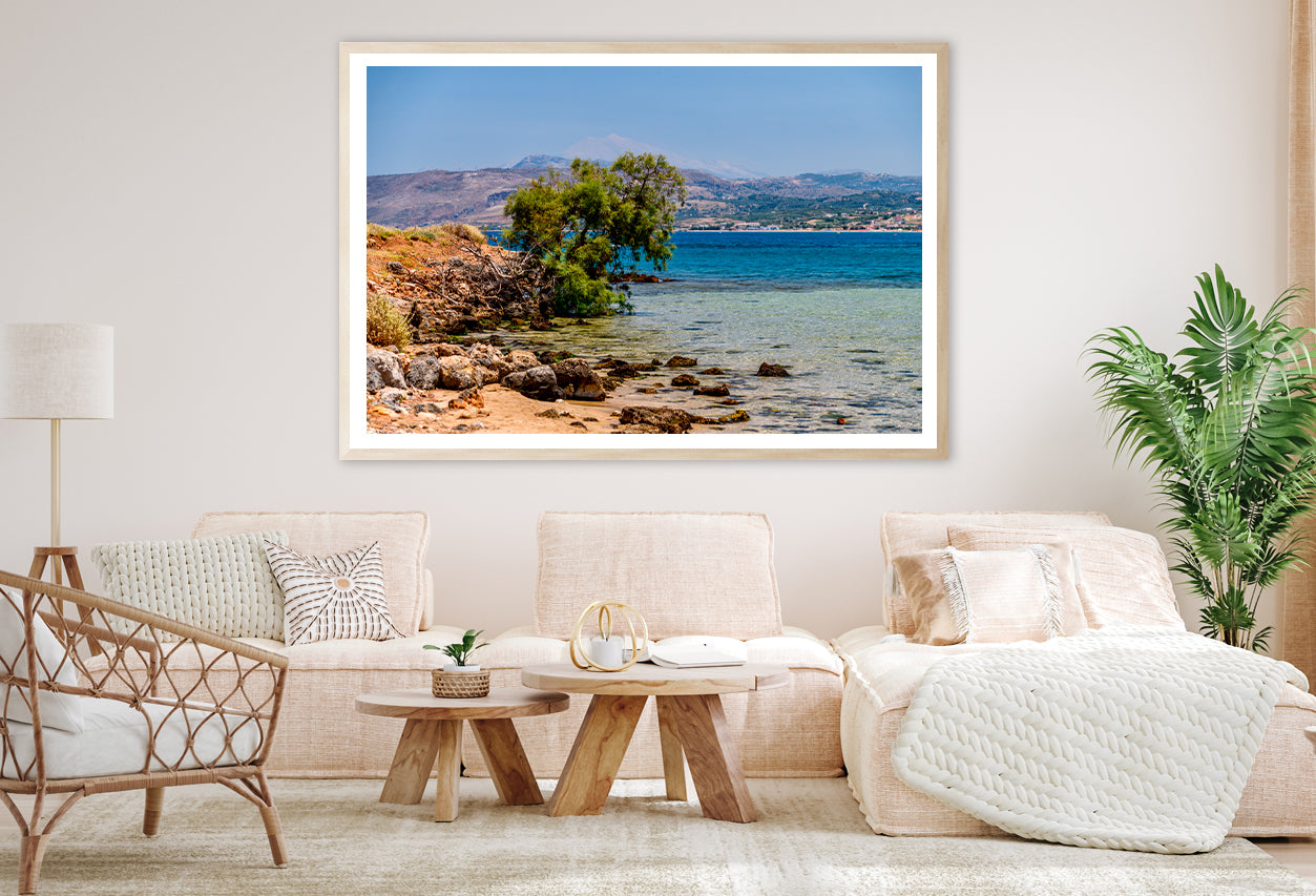 Beautiful Landscapes on Crete Greece Home Decor Premium Quality Poster Print Choose Your Sizes