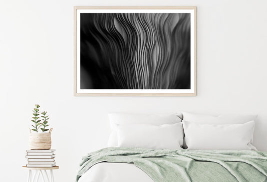 Close Up of a Black and White Photo of a Plant Home Decor Premium Quality Poster Print Choose Your Sizes