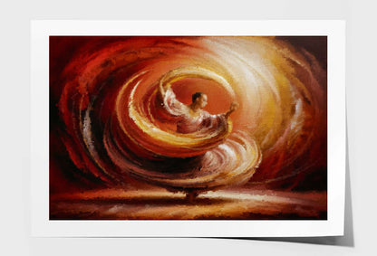 Sufi Dancing Wall Art Limited Edition High Quality Print