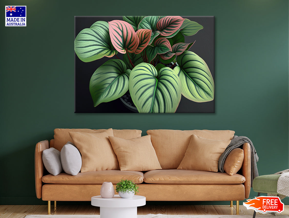 Green Orchid Flowers Pattern Print 100% Australian Made - Bella Home Decor