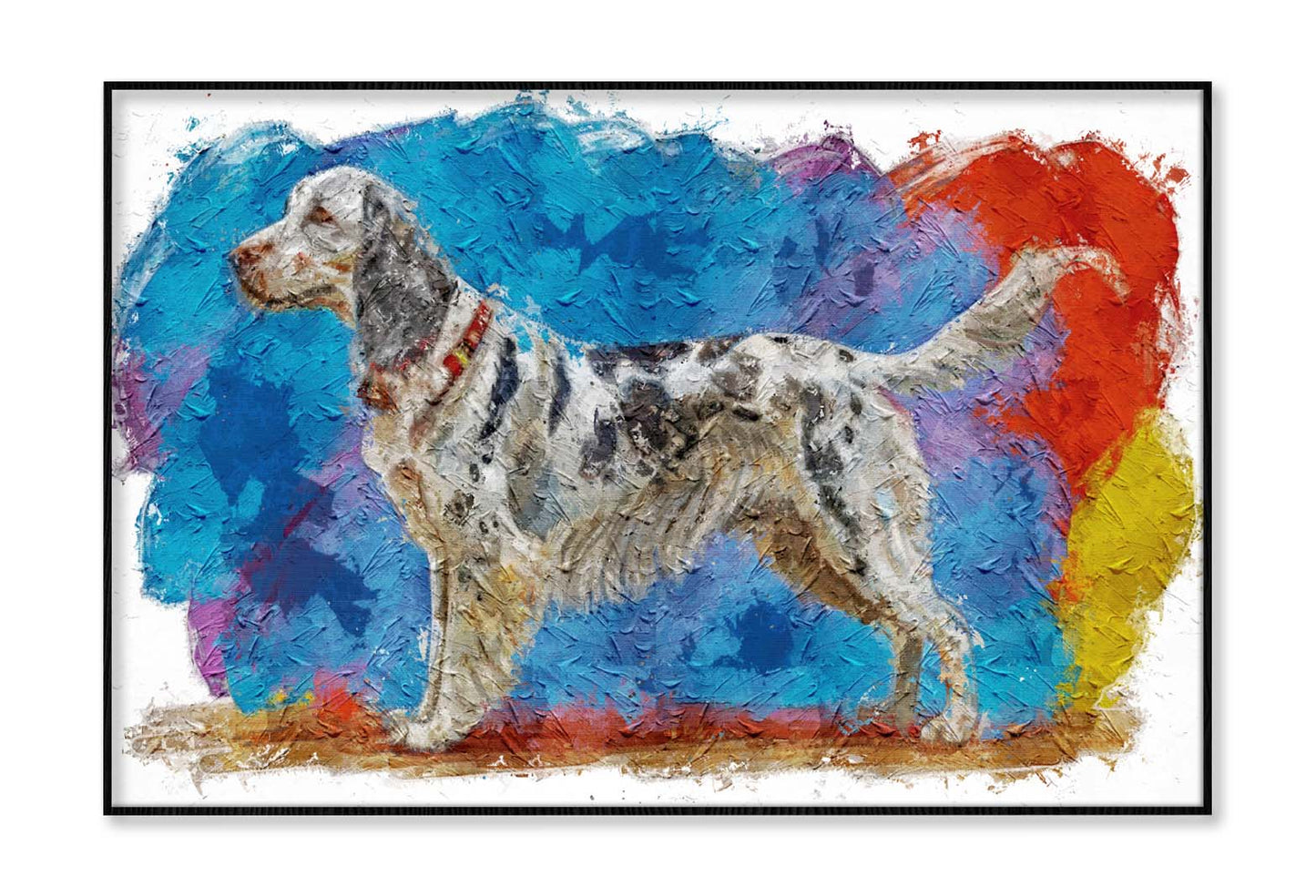 Purebred Dog English setter Wall Art Limited Edition High Quality Print