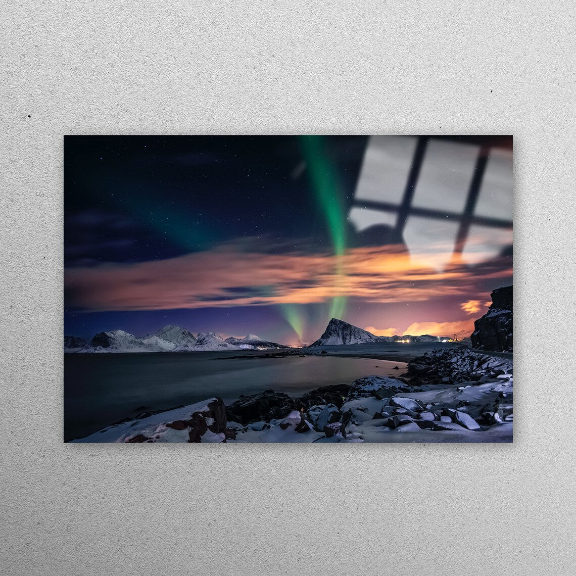 Night Sky Nature Wall Art Acrylic Glass Print Tempered Glass Wall Art 100% Made in Australia Ready to Hang