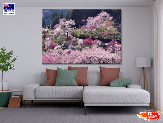 Beautiful Cherry Blossom in Japan Print 100% Australian Made - Bella Home Decor