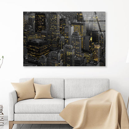 New York City Detail Acrylic Glass Print Tempered Glass Wall Art 100% Made in Australia Ready to Hang