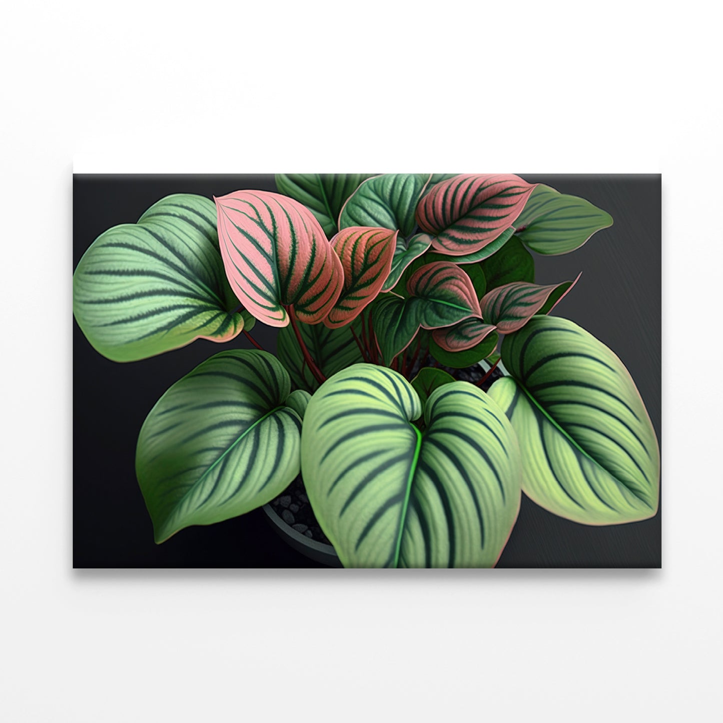 Green Orchid Flowers Pattern Print 100% Australian Made - Bella Home Decor