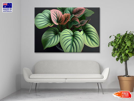 Green Orchid Flowers Pattern Print 100% Australian Made - Bella Home Decor