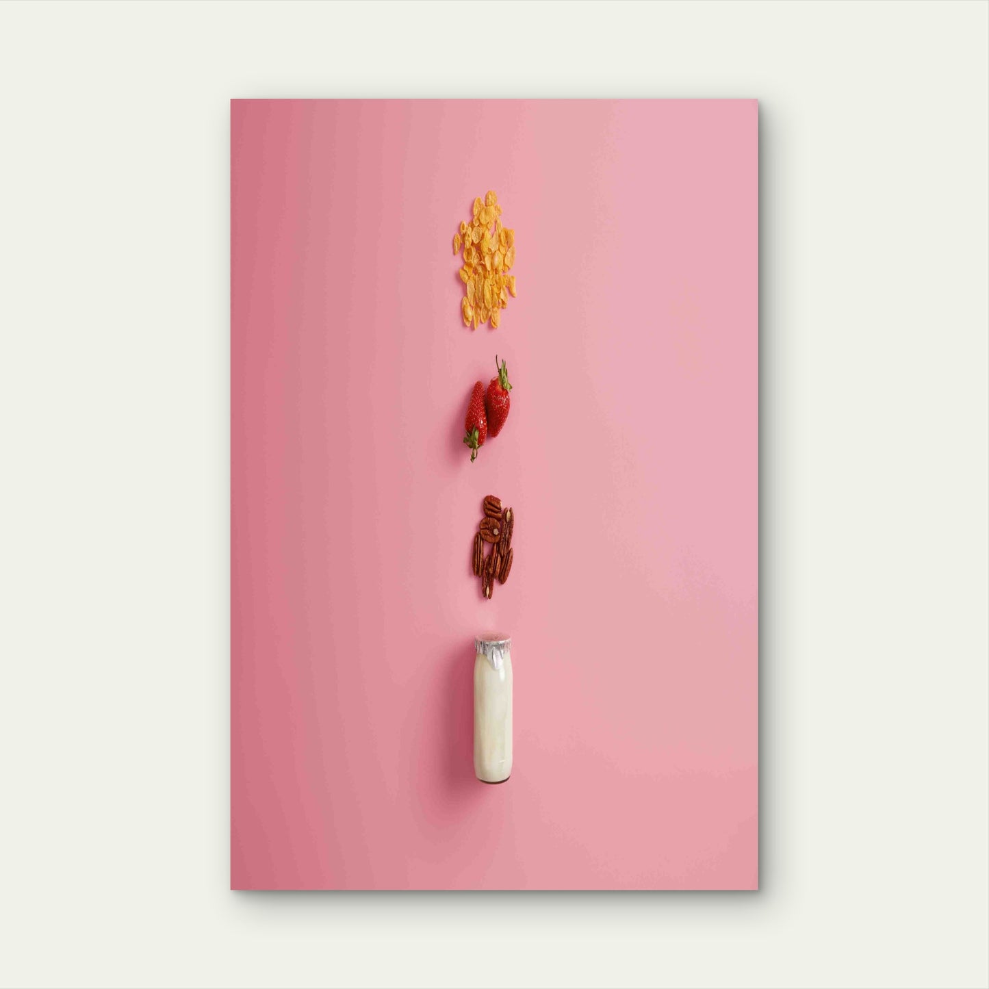 Homemade Breakfast 60x90cm Metal Print Ready to Hang