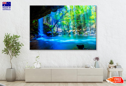 Nabegatai, Waterfall in Forest, Kumamoto Japan Wall Art Decor 100% Australian Made