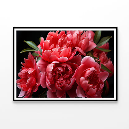 Group of Garden Roses with Leaves Home Decor Premium Quality Poster Print Choose Your Sizes - Bella Home Decor
