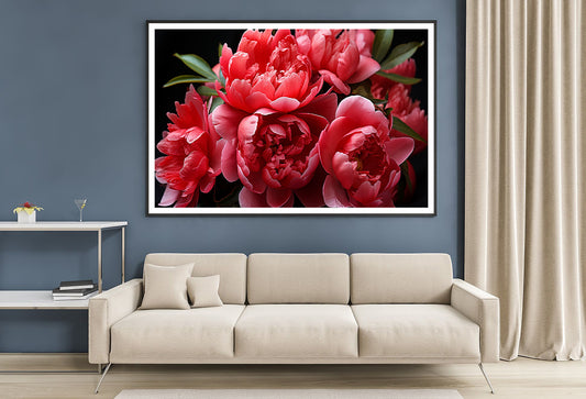 Group of Garden Roses with Leaves Home Decor Premium Quality Poster Print Choose Your Sizes - Bella Home Decor