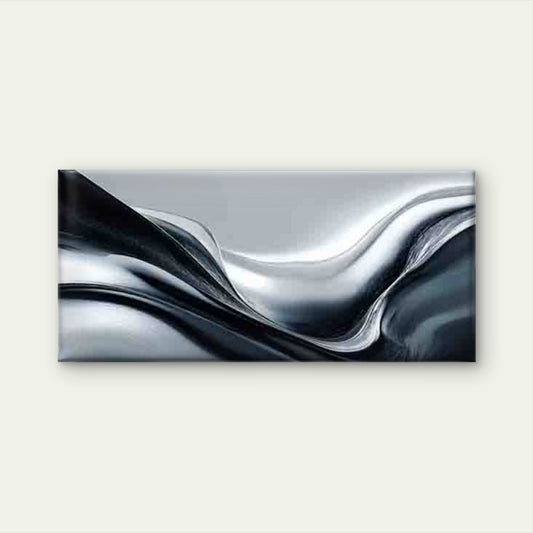 Abstract Minimalist Monochrome Wall Art Canvas Office Home Room Framed 120x60cm