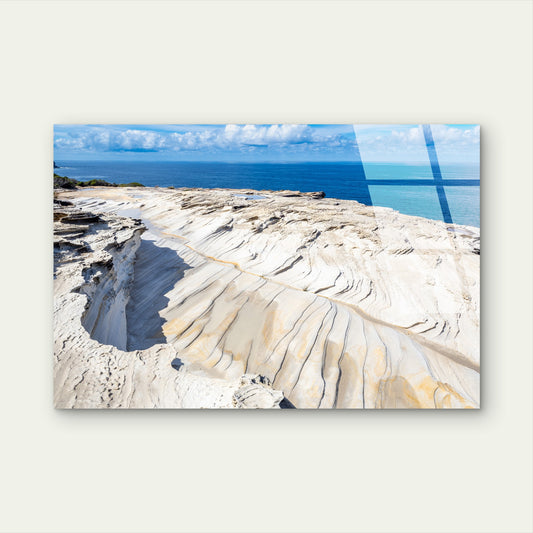 Wedding Cake Rock Royal National Park Acrylic Glass Printing Wall Art Australian Made Quality
