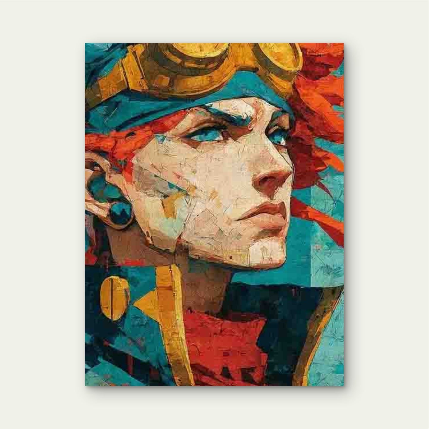 Featuring Anime And Fantasy Themes Metal Print Ready to Hang