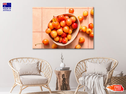 A Bowl of Cherry Tomatoes Print 100% Australian Made