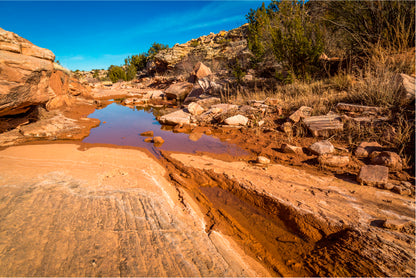 Arizona Sandstone with Rocks Home Decor Premium Quality Poster Print Choose Your Sizes