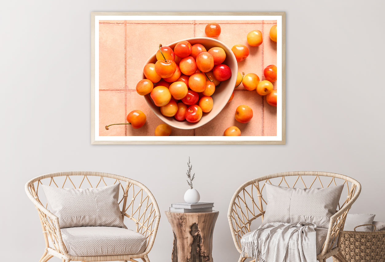 A Bowl of Cherry Tomatoes Home Decor Premium Quality Poster Print Choose Your Sizes