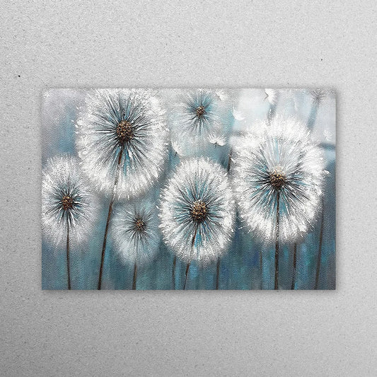 Dandelion Flower Wall Art Acrylic Glass Print Tempered Glass Wall Art 100% Made in Australia Ready to Hang