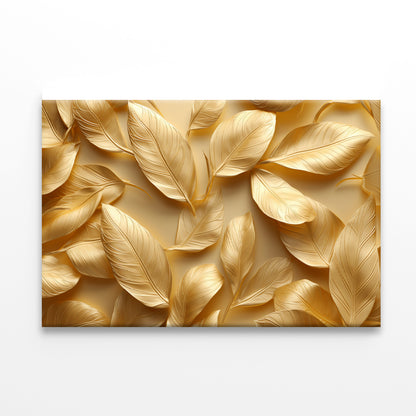 Collection of Golden Leaves Print 100% Australian Made - Bella Home Decor