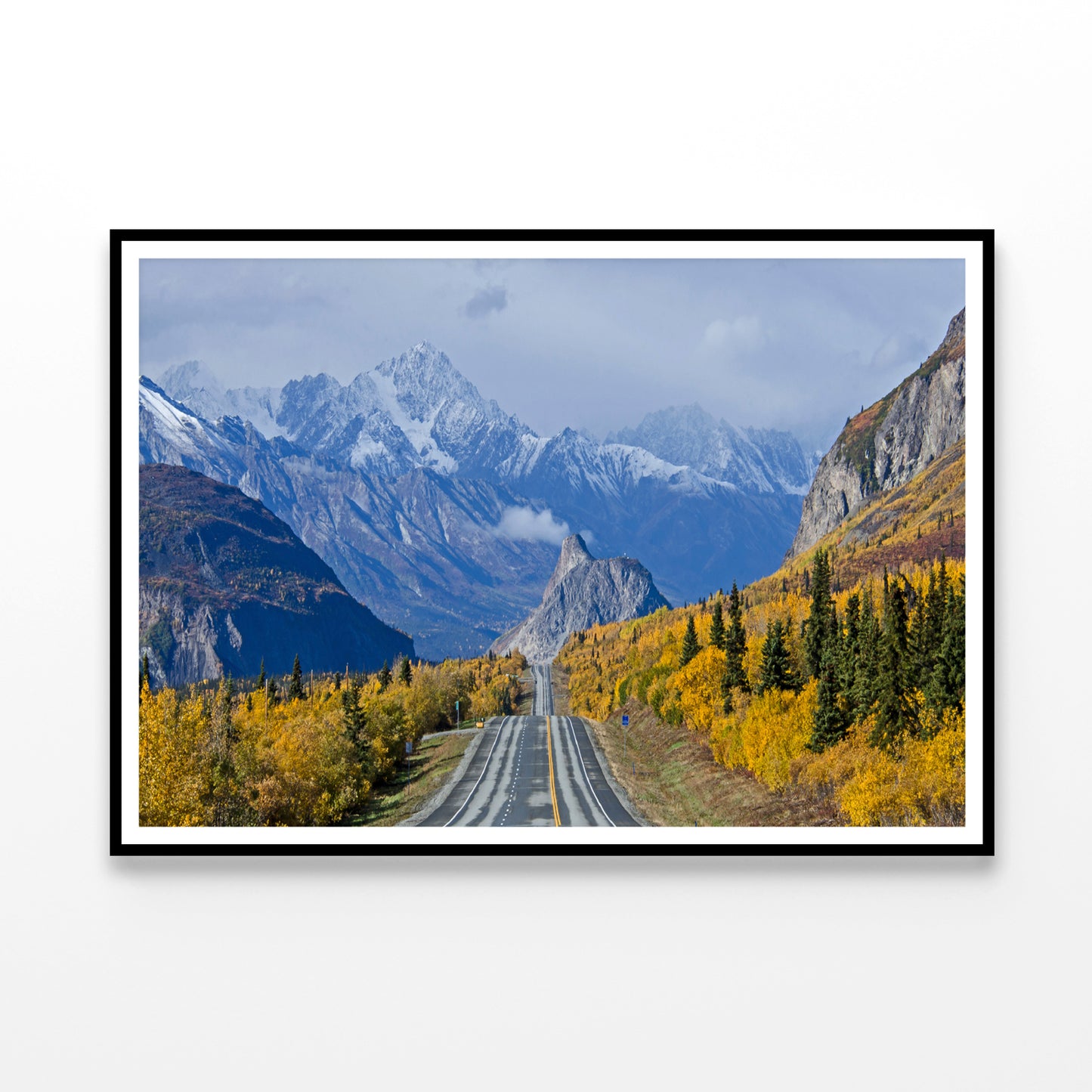 A Road Winding through a Mountainous Home Decor Premium Quality Poster Print Choose Your Sizes