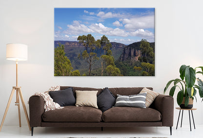Blue Mountains National Park NSW Scenic Panorama Wall Art Decor 100% Australian Made