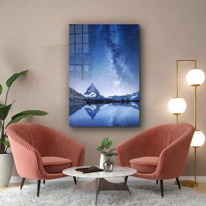 Milky Way Matterhorn UV Direct Aluminum Print Australian Made Quality