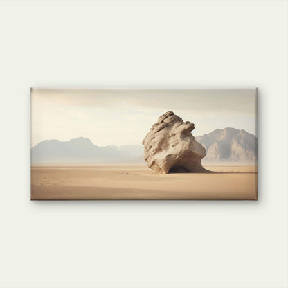 Desert Sandstone Rock Formation Wall Art Canvas Office Home Framed 120x60cm
