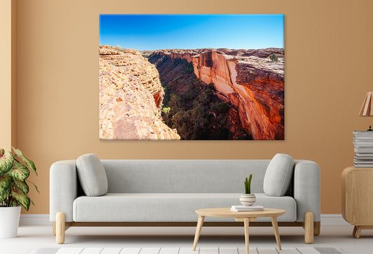 Kings Canyon Northern Territory Rock Geology Wall Art Decor 100% Australian Made