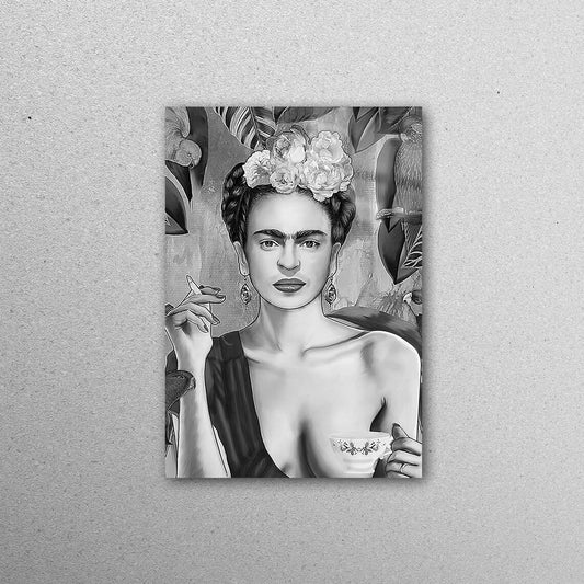 Frida Smoke Birds Jungle Acrylic Glass Print Tempered Glass Wall Art 100% Made in Australia Ready to Hang