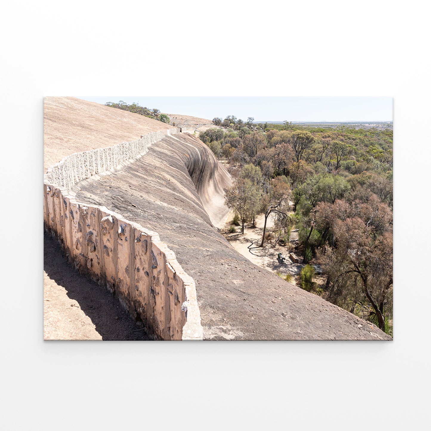 Wave Rock Western Australia Hayden Rock Walk Wall Art Decor 100% Australian Made