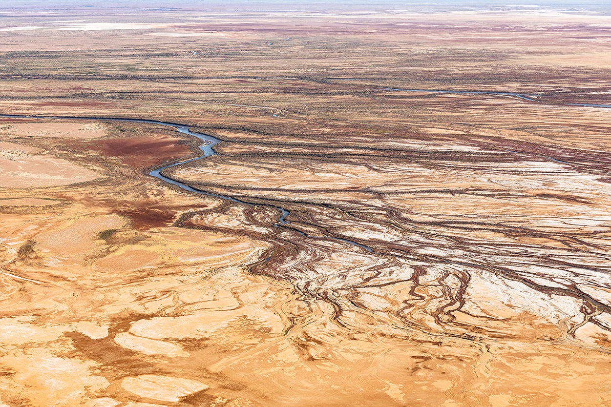Lake Eyre South Australia Panoramic Wall Art Decor 100% Australian Made