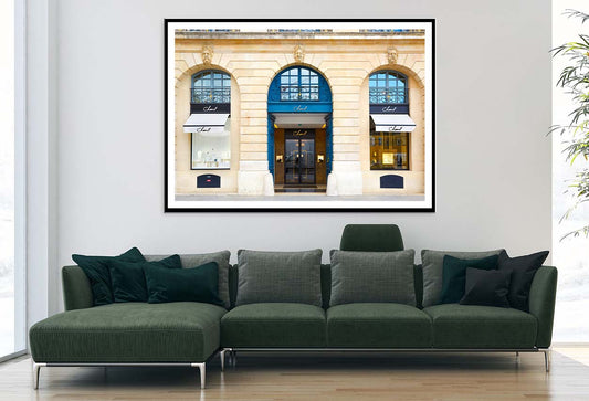 Blue Brown Luxury Fashion Store Design Home Decor Premium Quality Poster Print Choose Your Sizes