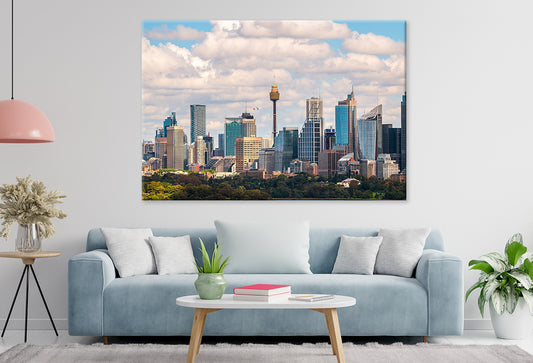 Sydney Tower New South Wales Skyline Panorama Wall Art Decor 100% Australian Made