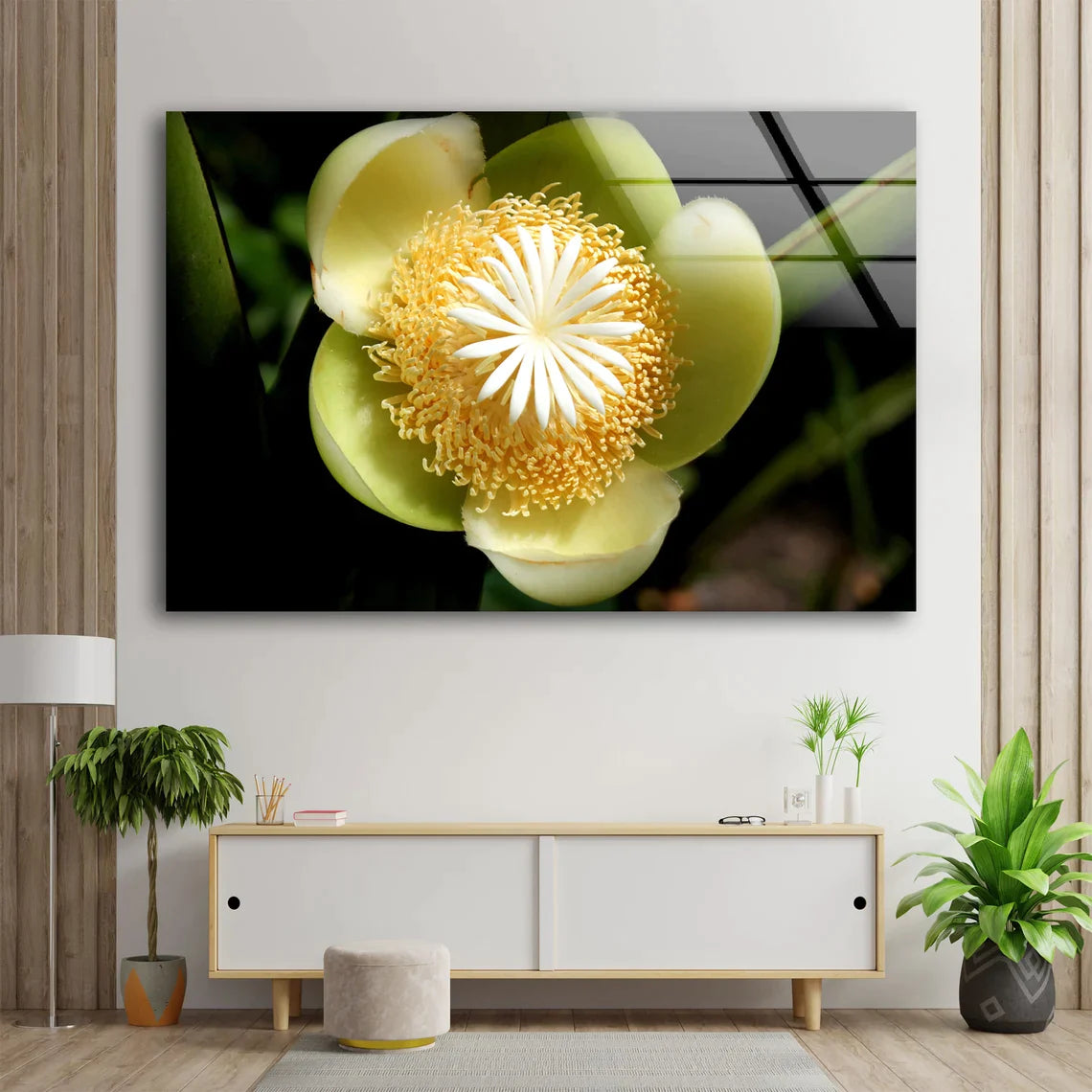 Yellow Flower Closeup UV Direct Aluminum Print Australian Made Quality