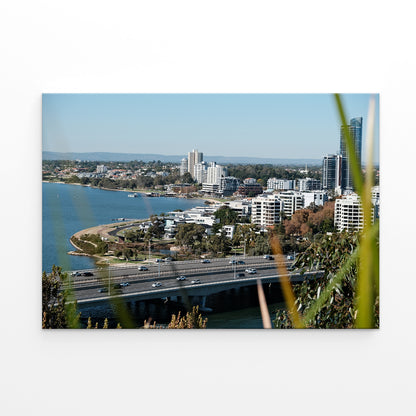 Kings Park and Botanic Garden Scenic View Wall Art Decor 100% Australian Made