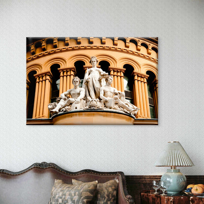Queen Victoria Building Statues Sydney Australia Wall Art Decor 100% Australian Made