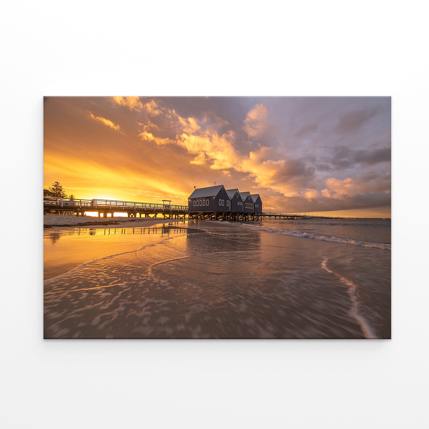 Busselton Jetty Western Australia Sunset Wall Art Decor 100% Australian Made