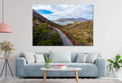 Wineglass Bay Tasmania Lookout Wall Art Decor 100% Australian Made